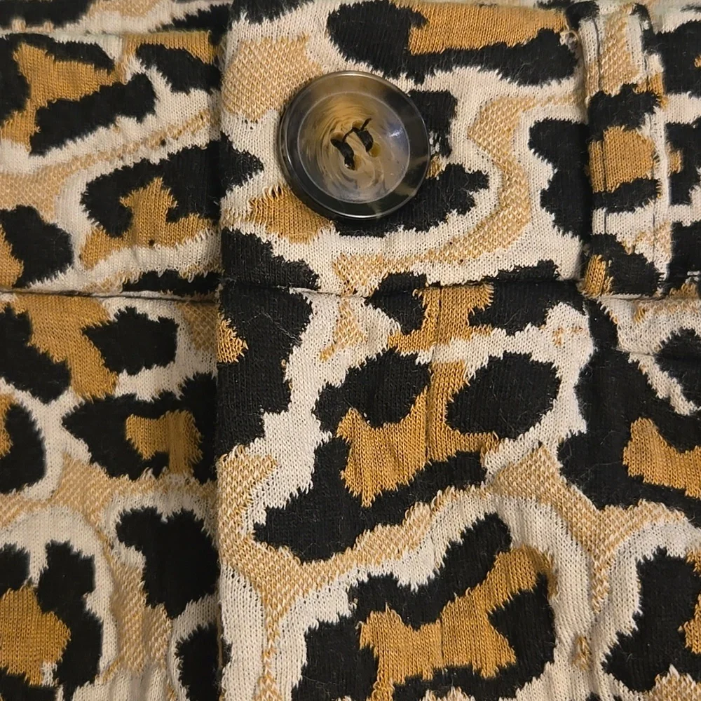 Maeve Black and Gold Patterned Boot Cut Pants - Picture 7 of 11